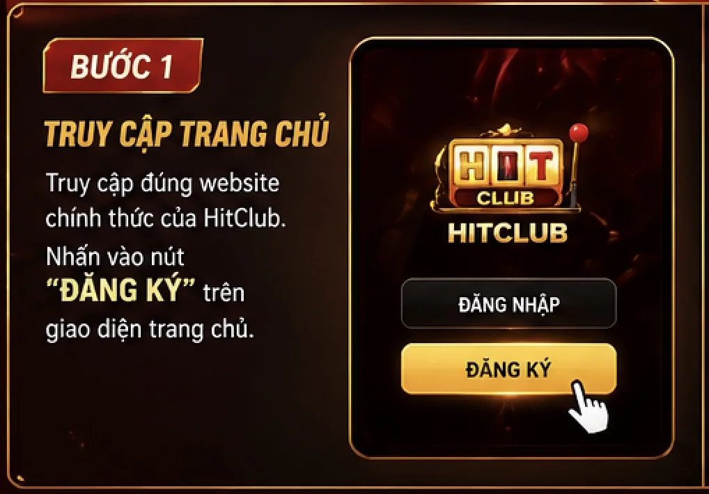 Đăng ký Hitclub bước 1