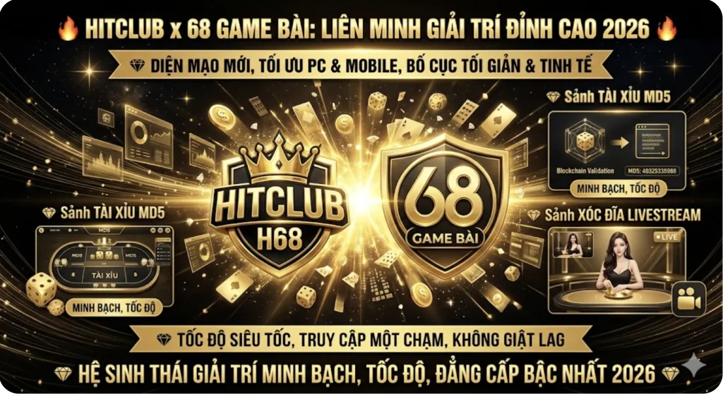 hitclub liên minh giải trí đỉnh cao 68 game bài